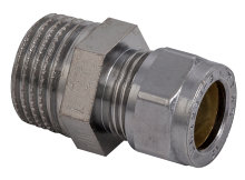 Klemring union rett 12 mm x 1/2"